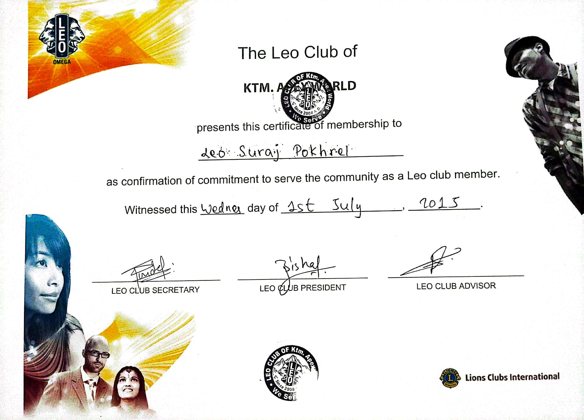 Leo Club Member